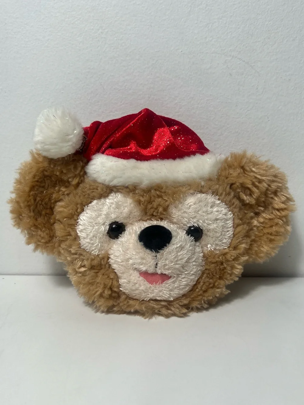 Tokyo Disney Sea Duffy The Disney Bear Christmas Plush Coin Purse Pass Holder